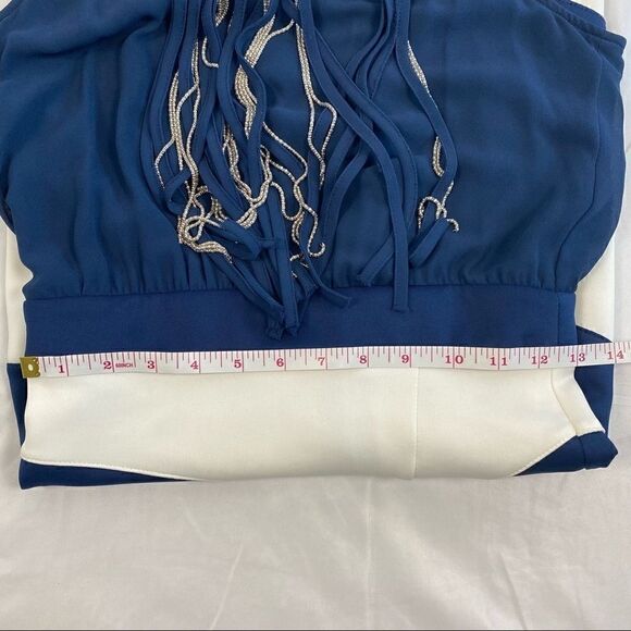 XOXO Black and White Chevron Pattern Party Dress - Picture 9 of 11